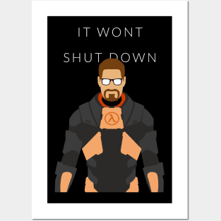 It wont shut down Posters and Art